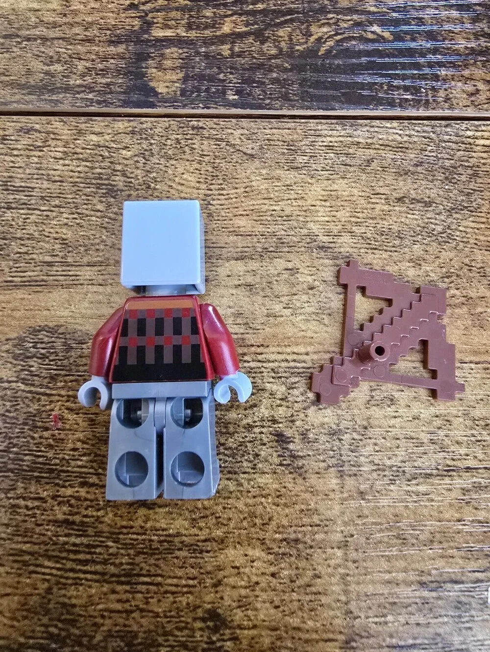 Lego Pillager 21159 Minecraft Minifigure With Bow